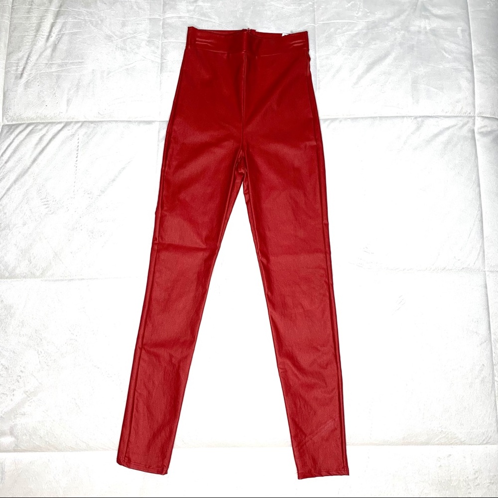 NWT Ruby & Lace Red Jeggings Leggings Skinny pants